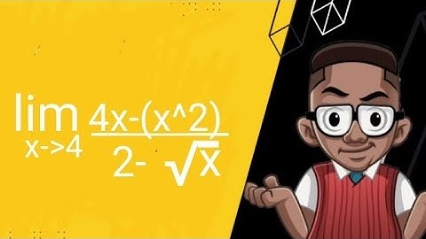 limit x approaches to 4 where function is (4x-x^2)/(2-√x)|| can this Solve amazing