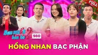 Cô gái một lần đò từng bị bạo lực gia đình khóc nghẹn vì hồng nhan bạc phận | Bạn Muốn Hẹn Hò #980