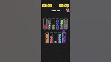 Ball Sort - Color Puzzle Game - Level 584 - Walkthrough SOLVED by RobotPlayer AI!!!