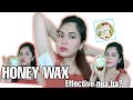 UNDERARM WAX USING NANNY ROSE Honey Wax | Demo + Review