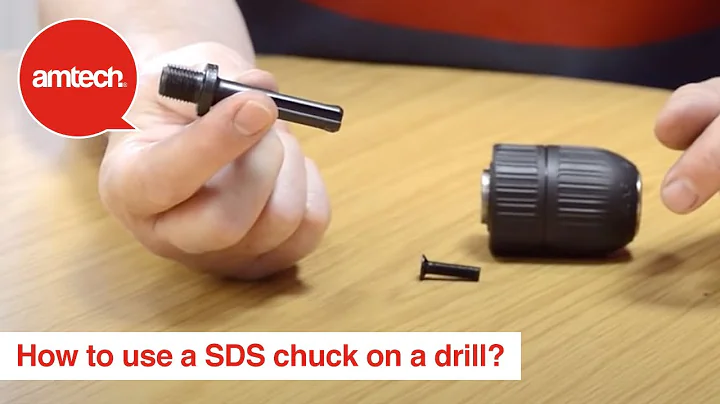 How to use a SDS chuck on a drill?