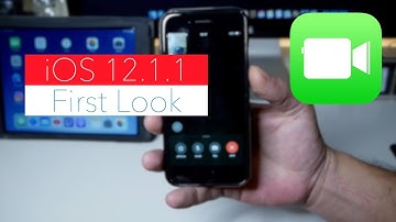 iOS 12.1.1 - New FaceTime Interface