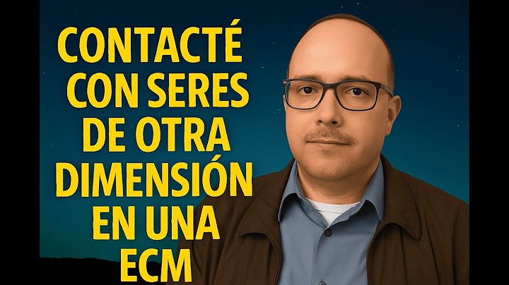 PROFESOR se COMUNICA con SERES de OTRA DIMENSIÓN en una ECM - Experiencia Cercana a la Muerte