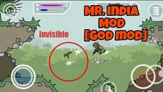 Mini Militia: Mr.India/Invisible Mod Hack (No Root/Root) screenshot 3