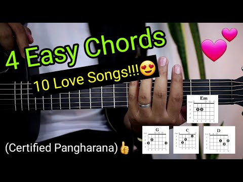 4 EASY CHORDS 10 LOVE SONGS