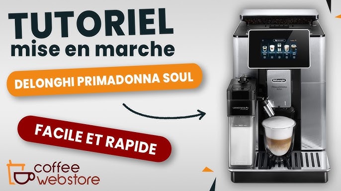 Cafetera espresso automática, 1450W, PrimaDonna Soul, Metal