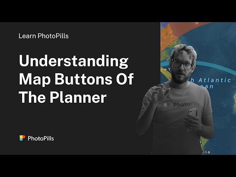 Understanding the Map Buttons of the Planner