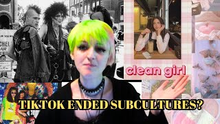 Tiktok's OBSESSION aesthetics and the DEATH of SUBCULTURES