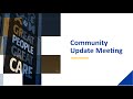 Community Update Meeting April 15 2026 