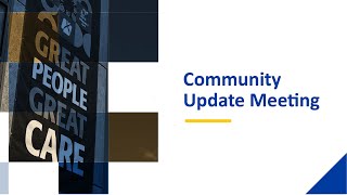 Community Update Meeting - April 15, 2026