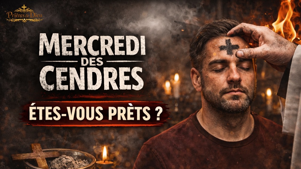 MERCDREDI DES CENDRES : LA PRIÈRE QUI CHANGE TON CARÊME DÈS AUJOURD’HUI (GRÂCE IMMÉDIATE)