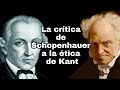 Schopenhauer y su crítica a la ética kantiana - Sesión 5. Curso sobre la filosofía de Schopenhauer