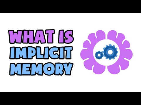Video: Is het voorbereiden van een impliciet geheugen?