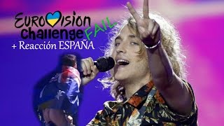 Eurovisión CHALLENGE! + Reacción España! - JOSEPE, Bobila, Mazapán, GiGee