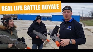 SMARTBOX3 laser tag game console - Royal Battle Games in real life