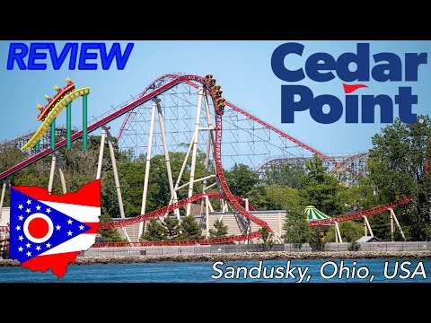 فيديو: Cedar Point Amusement Park في Sandusky ، أوهايو