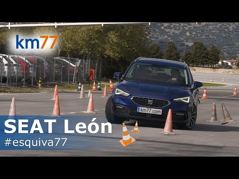 SEAT León Sportstourer 2020 - Maniobra de esquiva y eslalon | km77.com