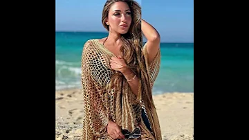 صور سارة سلامة الجريئة على شاطئ البحر والجمهور يعل ق 