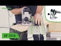 Festool TV Folge 126: Arbeiten mit der OF 1010 und Führungsschiene Festool TV Folge 126: Arbeiten mit der OF 1010 und Führungsschiene