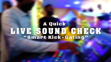 Midas M32: Smart Kick-Gating #Live Sound Check #midas #drums #mixing #mixingengineer #midas