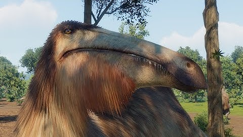 Day 257 of adding a Deinocheirus to this park until they