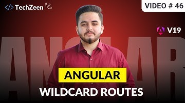 Angular 19 Tutorial #46: Wildcard Routes & 404 Page Not Found | 2025 (Hindi/Urdu)
