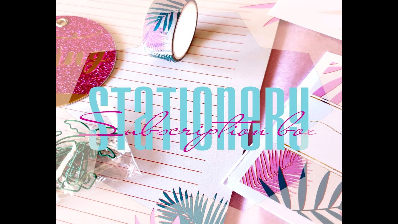 The Paper Club Subscription box