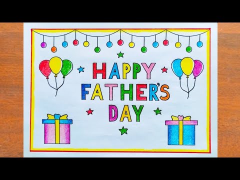 Happy Father s Day Card Drawing Happy Father s Day Greeting Card happy-father-s-day-card-drawing-happy-father-s-day-greeting-card