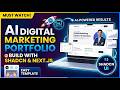 AI Digital Marketing Portfolio Website