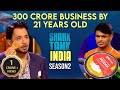 21 साल ke Entrepreneur ne बनाया 3 Crore ka Business! | Shark Tank India | Season 2 | Patil Kaki image