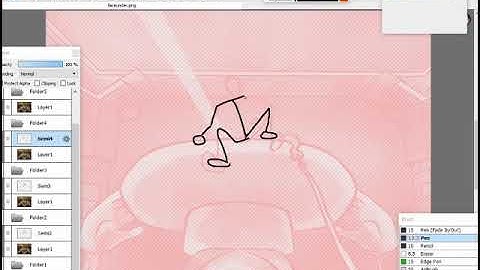 Making an animation with FireAlpaca and folders