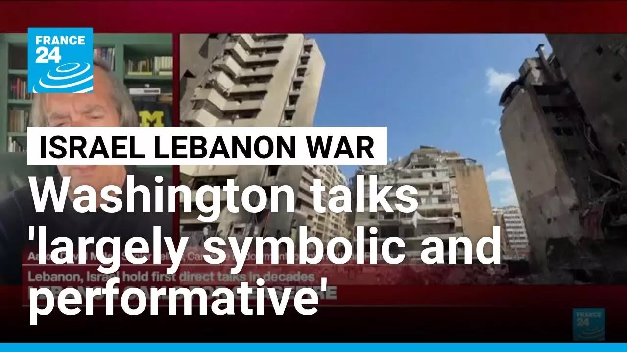 Israeli-Lebanese negotiations 'largely symbolic and performative', Middle East expert says