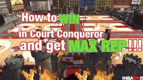 NBA2K20 2v2 Court Conquer Winning REP Method EASY