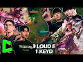 LOUD UZENT e BULL vs YOUNGJAE e MIREU - 3 LOUD vs 1 KEYD na SOLOQ - CBLOL 2026