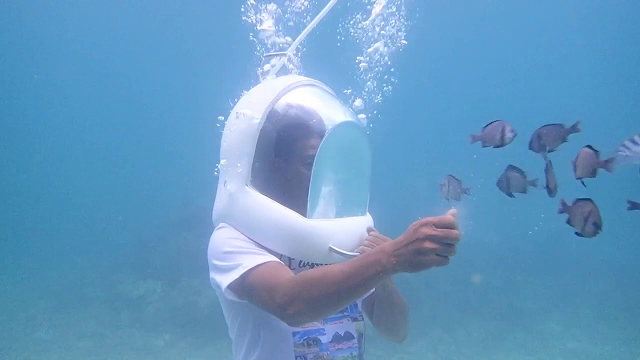 Helmet Diving Adventure BORA YouTube