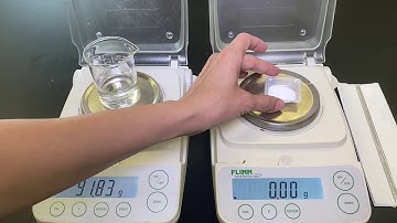 Investigating Mass & Change - Dissolving Solid Method 1
