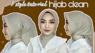 3 TUTORIAL HIJAB SEGI EMPAT CLEAN RAPI ANTI LEPEK UNTUK KONDANGAN DAN ACARA FORMAL@SreezyAnugrahR