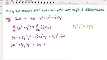 151 3.5: Implicit Differentiation, Part 2