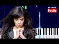 Indila Dernière Danse Piano Tutorial Synthesia EASY 
