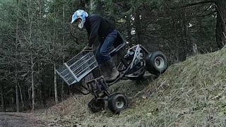 Test Driving my DIY Off-Road Mobility Scooter!