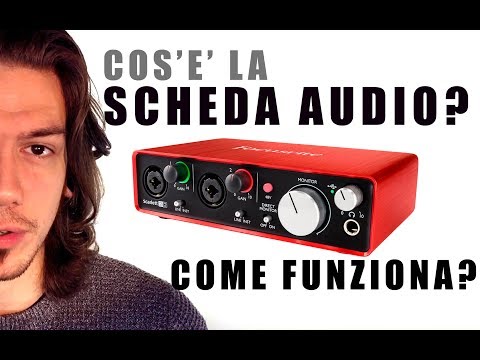 Video: Come Scoprire La Scheda Audio