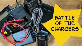 Which is the best charger for the nikon EN-EL15 battery used in the nikon z6, nikon z7, nikon D850??