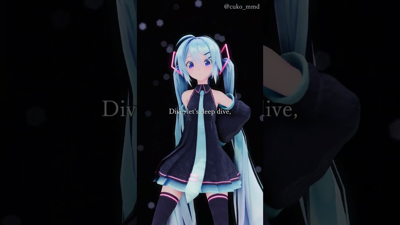 Deep Dive/轟はじめ【モーションDL】 #初音ミク #Sour式 #轟はじめ