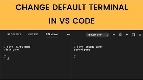 How To Change Default Terminal In VS Code | Change Default Shell Used In Integrated Terminal #VsCode