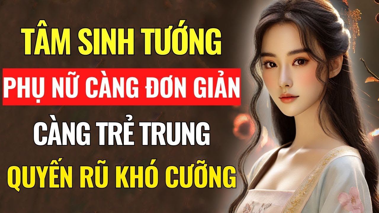 Tâm Sinh Tướng: Lý Do Khiến Phụ Nữ Sống Đơn Giản luôn Trẻ Trung Và Quyến Rũ Khó Cưỡng ?