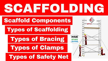 Scaffolding activity | types of scaffolding / types of bracing/ types of Clamps /types of safety net