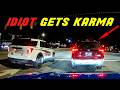 DUDE THOUGHT HE COULD CUT OFF A COP AND GET AWAY