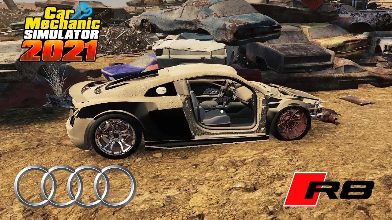Audi R8 Restoration - Car Mechanic Simulator 2021 - Drag Racing DLC ...