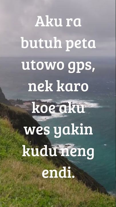 nek ra kowe ora wae...#quotesoftheday #quotescinta #quotesmotivasi #quotesjawa