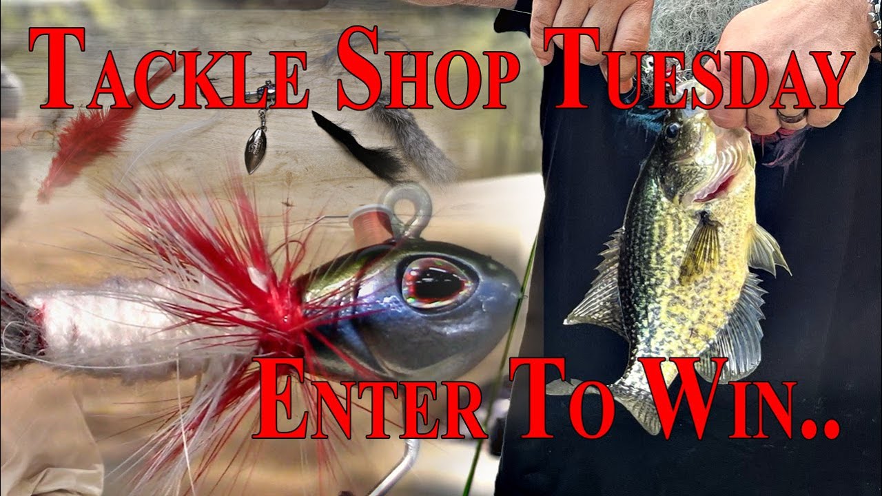 Lure Give away and Build, Underspin Bass Lure, PB Caddo Lake Crappie Catch  